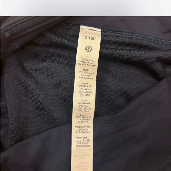 Lululemon navy blue athletic shorts! - Picture 4 of 4